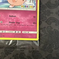 Build a Bear Pokemon Card Jigglypuff Promo Trading 71/111 2017 SEALED D3 - Image 2