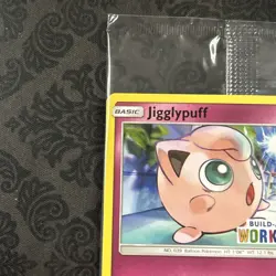 Build a Bear Pokemon Card Jigglypuff Promo Trading 71/111 2017 SEALED D3 - Image 4