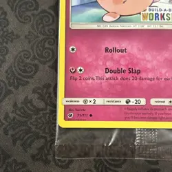 Build a Bear Pokemon Card Jigglypuff Promo Trading 71/111 2017 SEALED D3 - Image 5