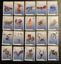 FINAL FANTASY 8 VIII TRIPLE TRIAD 1-80 GAME CARDS - Image 2