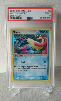 Pokemon ex 8 Milotic Holo Emerald Psa9 Mint Card Game English - Image 1