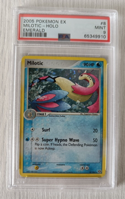 Pokemon ex 8 Milotic Holo Emerald Psa9 Mint Card Game English - Image 2