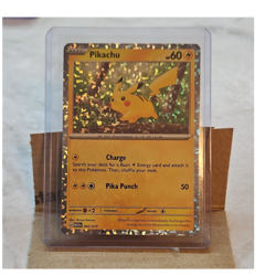 Pokemon Pikachu 002/015 McDonald's 2024 Promo Holo Trading Card - Image 1