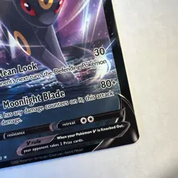 Umbreon V Holo 094/203 Evolving Skies NM Full Art Ultra Rare Pokemon Card - Image 3