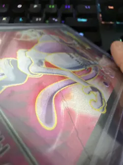 Pokemon Mewtwo-EX TCG Full Art Ultra Rare Holo Card Breakthrough 158/162 - Image 4