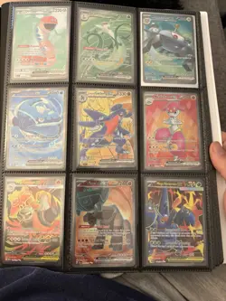9 Pokemon Ex Full Art Cards Near Mint Condition - Image 1