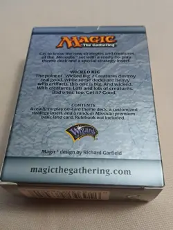 Magic The Gathering Mirrodin Wicked Big Deck Theme Deck No MTG Cards - Image 2