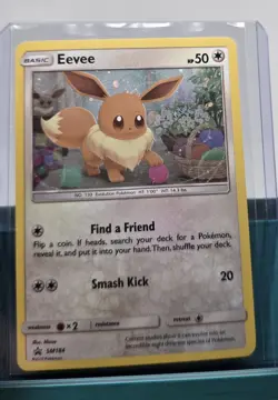 Pokemon Eevee TCG SM Black Star Promos Holo Card SM184 Single Promo Card - Image 1