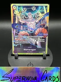 Mamaragan OP15-078 ALT ART SR One Piece Card Game Sky Island AA Near Mint Foil - Image 1