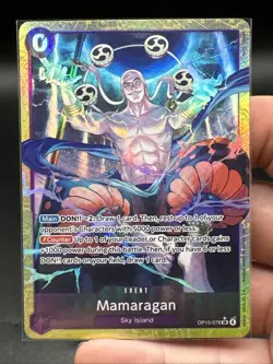 Mamaragan OP15-078 ALT ART SR One Piece Card Game Sky Island AA Near Mint Foil - Image 2