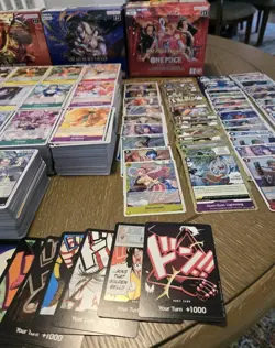 One Piece TCG 2,000+ Cards Bulk Lot 1900 Bulk - Dons - Leaders - Foils - Glitter - Image 4