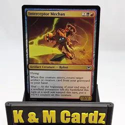 MTG - Edge of Eternities - Interceptor Mechan - Foil - 0220 - NM - Image 1