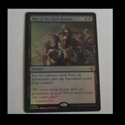 Wizards of the Coast MTG Rise of the Dark Realms Sorcery Foundations Rare Foil - Image 1