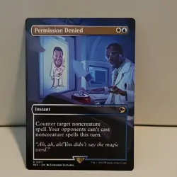Magic: The Gathering Permission Denied REX 0017 Instant White Blue 2023 EN - Image 1