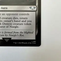 Nurgle's Rot - MTG Warhammer 40000 Black Uncommon Aura English 045/168 - Image 5