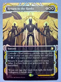 Return to the Ranks *FOIL* - NM - MTG Secrets of Strixhaven Mystical Archive #11 - Image 1