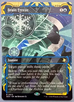 Brain Freeze - NM - MTG Secrets of Strixhaven: Mystical Archive SOA #13 Rare - Image 1