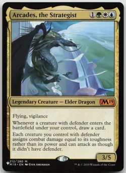 Arcades, the Strategist The List Reprints 212/280 NM M - Image 1