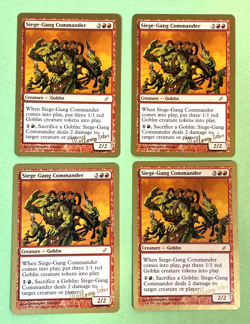 4x Siege-Gang Commander (Wolfgang Eder - 2003) World Championship NM - Image 1
