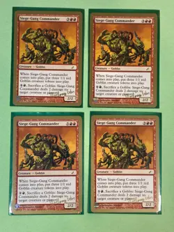 4x Siege-Gang Commander (Wolfgang Eder - 2003) World Championship NM - Image 2