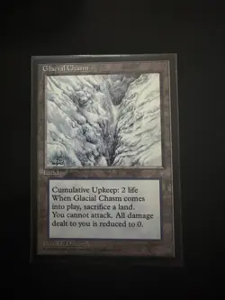 MTG MAGIC THE GATHERING GLACIAL CHASM ICE AGE - Image 2