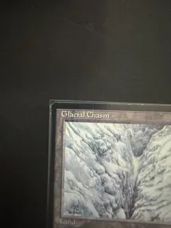 MTG MAGIC THE GATHERING GLACIAL CHASM ICE AGE - Image 3