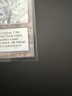 MTG MAGIC THE GATHERING GLACIAL CHASM ICE AGE - Image 5