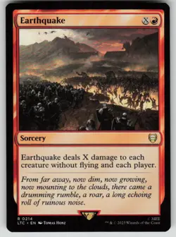 Earthquake Commander: The Lord of the Rings 214 MTG NM - Image 1