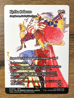 Magic MTG Final Fantasy Kefka Palazzo #14 *NON-FOIL* Mythic Through The Ages - Image 1