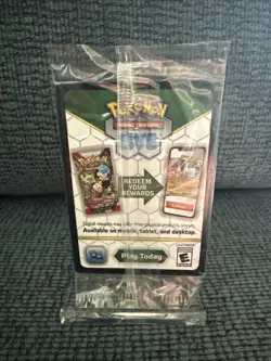 Pokemon TCG Prismatic Evolutions Glaceon ex 026/131 SEALED Snowflake Promo - Image 2