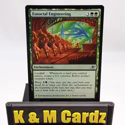 MTG - Edge of Eternities - Eusocial Engineering - Foil - 0181 - NM - Image 1