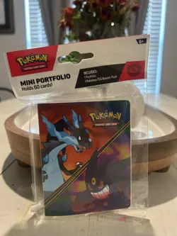 Pokemon TCG Mini Portfolio (BINDER ONLY) Charizard/Gengar - Image 3