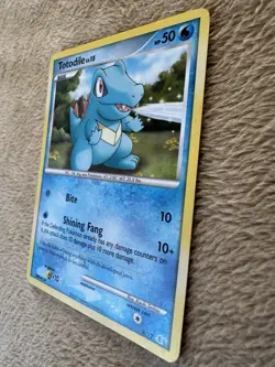 2007 Pokemon TCG DP Manaphy & Lucario Totodile Lv.15 HP50 Non-holo 8/12 LP - Image 4