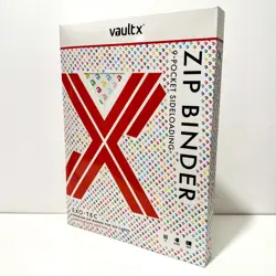 Vault X 9 Pocket Pokemon Anniversary Edition Side Loading Zip Binder - 151 Style - Image 1