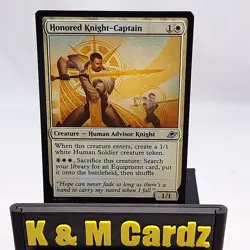 MTG - Edge of Eternities - Honored Knight-Captain - Foil - 0022 - NM - Image 1