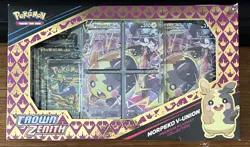 Pokemon TCG: Crown Zenith Premium Playmat Collection Morpeko V-Union Box NEW - Image 1