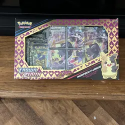 Pokemon TCG: Crown Zenith Premium Playmat Collection Morpeko V-Union Box NEW - Image 2