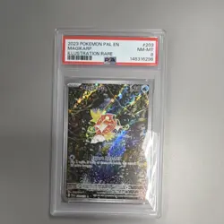 Pokemon Magikarp 203/193 Paldea Evolved Illustration Rare Holo PSA 8 English - Image 1