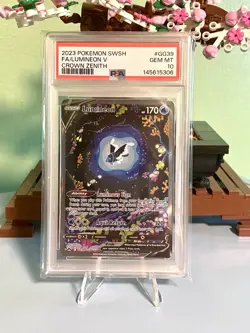 LUMINEON V GG39/GG70 SWORD SHIELD CROWN ZENITH POKEMON PSA 10 - Image 1