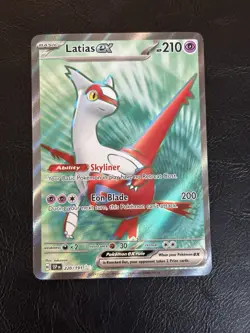 Pokemon TCG Latias EX Surging Sparks (SSP) 220/191 SV08 - Image 1