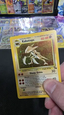 Kabutops - 9/62 Fossil 1999 WOTC - Holo - Pokemon TCG - Image 2