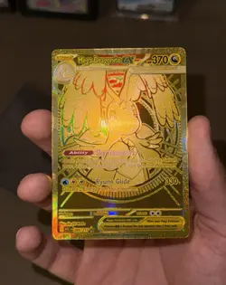 Mega Dragonite EX 295/217 Gold Hyper Rare Pokemon Ascended Heroes - Image 2
