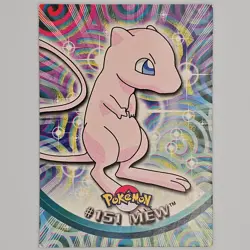 Pokemon Topps 2000 Pokemon Mew #151 TV Animation Series 3 Blue Label Non-Holo - Image 1