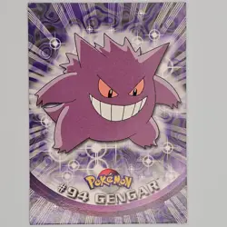 Topps Pokemon Gengar #94 2000 TV Animation Edition Non-Holo LP - Image 1