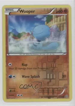 Wooper Reverse Foil Pokemon XY Ancient Origins #38 - Image 1