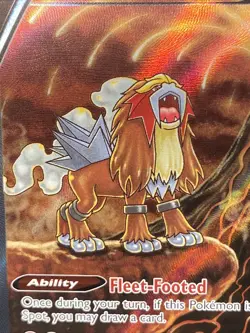 Entei V GG36/GG70 Pokemon TCG SWSH Crown Zenith Galarian Gallery Ultra Rare Holo - Image 2