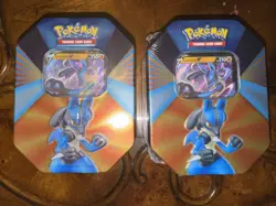 2 Pokemon TCG: V Forces Tin Lucario V Tin 820650808401 - Image 1
