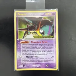 Pokemon TCG DEOXYS 2/106 - EX Emerald Stamped - Portuguese - Image 1