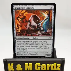 MTG - Edge of Eternities - Dauntless Scrapbot - 0237 - NM - Playset x4 - Image 1