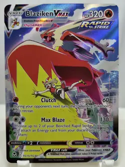 Blaziken VMAX TG15/TG30 Silver Tempest Trainer Gallery Pokemon NM/M Pack Fresh - Image 1